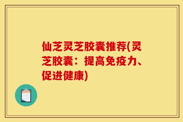 仙芝灵芝胶囊推荐(灵芝胶囊：提高免疫力、促进健康)