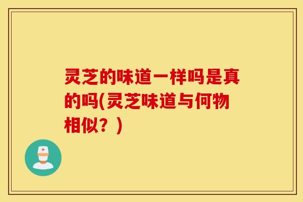 灵芝的味道一样吗是真的吗(灵芝味道与何物相似？)