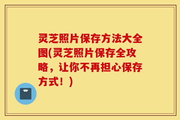 灵芝照片保存方法大全图(灵芝照片保存全攻略，让你不再担心保存方式！)