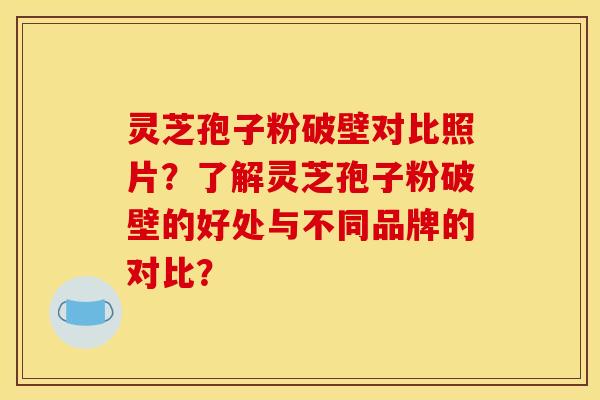 灵芝孢子粉破壁对比照片？了解灵芝孢子粉破壁的好处与不同品牌的对比？