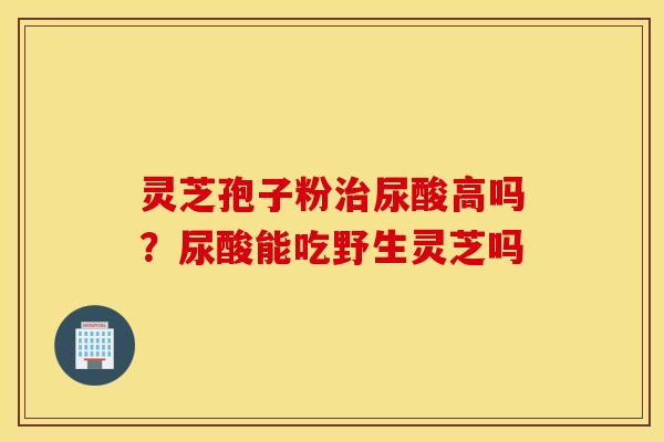 灵芝孢子粉治尿酸高吗？尿酸能吃野生灵芝吗