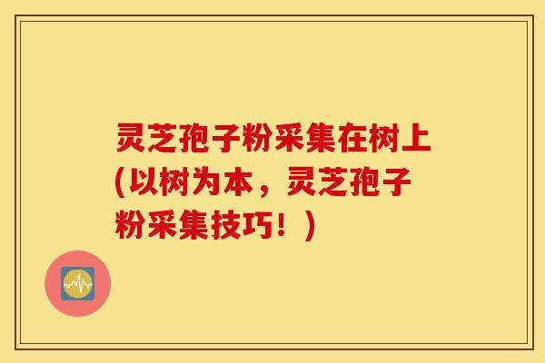 灵芝孢子粉采集在树上(以树为本，灵芝孢子粉采集技巧！)