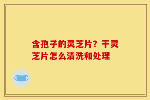 含孢子的灵芝片？干灵芝片怎么清洗和处理