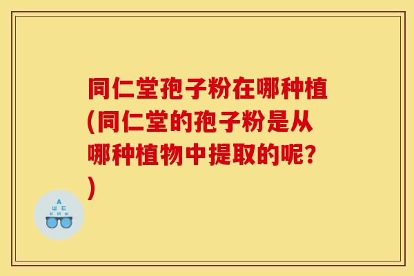 同仁堂孢子粉在哪种植(同仁堂的孢子粉是从哪种植物中提取的呢？)