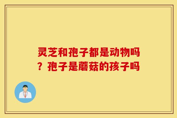 灵芝和孢子都是动物吗？孢子是蘑菇的孩子吗