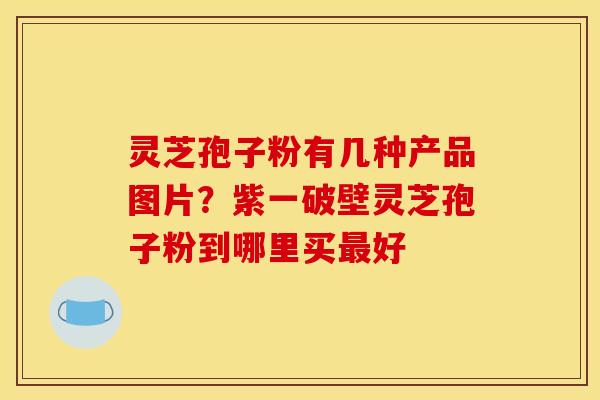 灵芝孢子粉有几种产品图片？紫一破壁灵芝孢子粉到哪里买最好