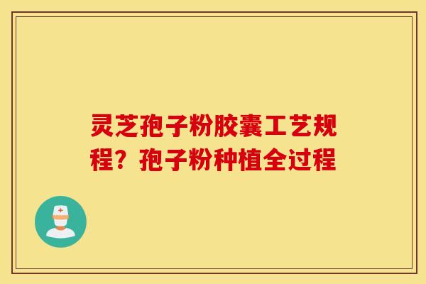 灵芝孢子粉胶囊工艺规程？孢子粉种植全过程