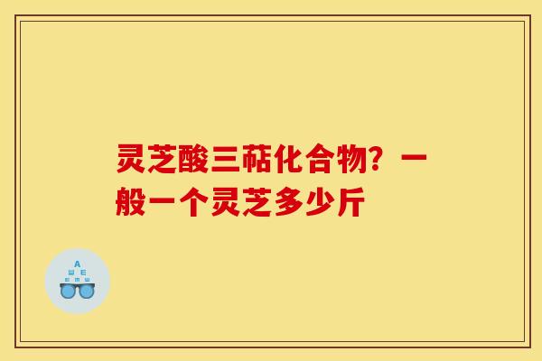灵芝酸三萜化合物？一般一个灵芝多少斤