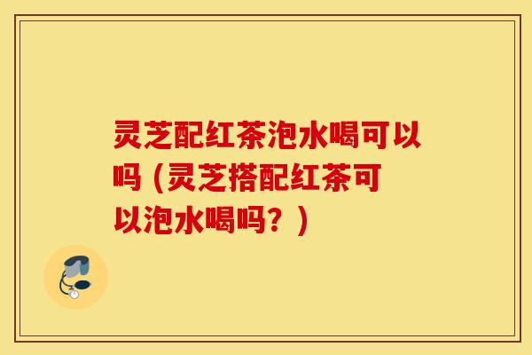灵芝配红茶泡水喝可以吗 (灵芝搭配红茶可以泡水喝吗？)
