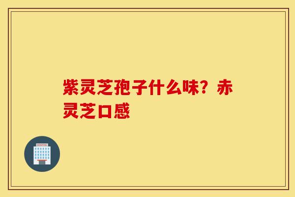紫灵芝孢子什么味？赤灵芝口感