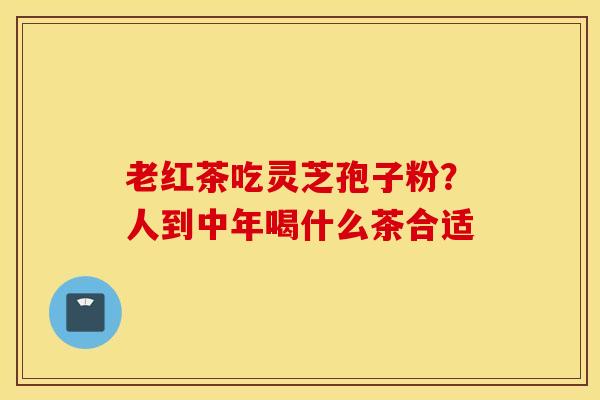 老红茶吃灵芝孢子粉？人到中年喝什么茶合适