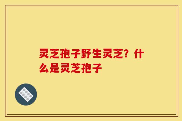 灵芝孢子野生灵芝？什么是灵芝孢子