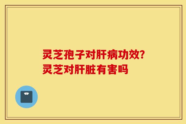 灵芝孢子对肝病功效？灵芝对肝脏有害吗