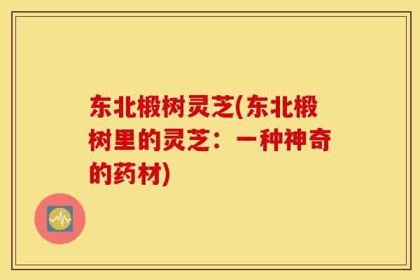 东北椴树灵芝(东北椴树里的灵芝：一种神奇的药材)