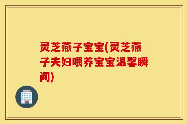 灵芝燕子宝宝(灵芝燕子夫妇喂养宝宝温馨瞬间)