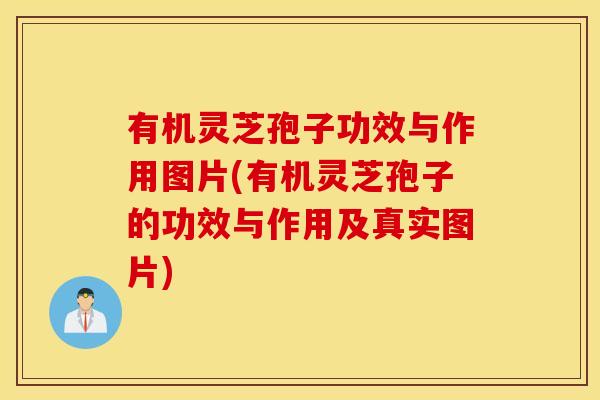 有机灵芝孢子功效与作用图片(有机灵芝孢子的功效与作用及真实图片)