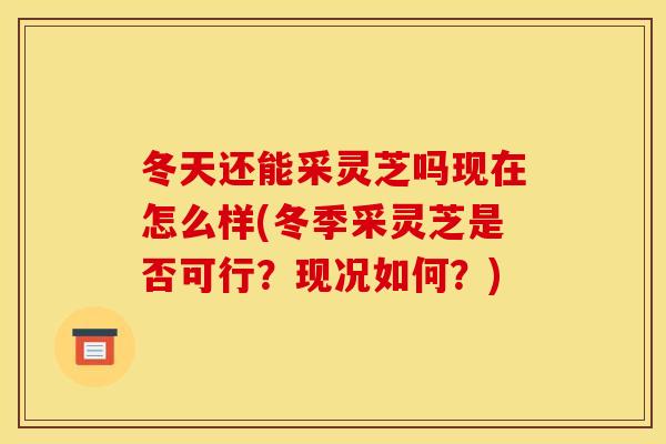 冬天还能采灵芝吗现在怎么样(冬季采灵芝是否可行？现况如何？)