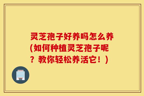 灵芝孢子好养吗怎么养(如何种植灵芝孢子呢？教你轻松养活它！)