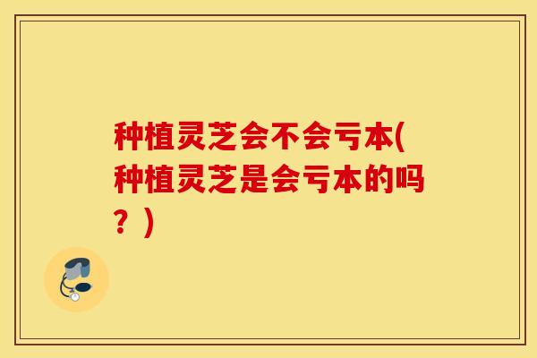 种植灵芝会不会亏本(种植灵芝是会亏本的吗？)