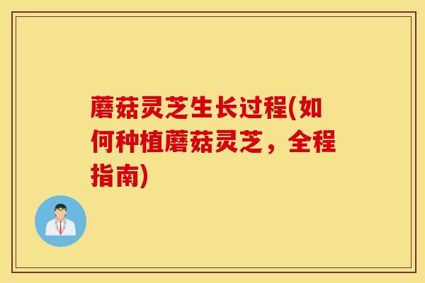 蘑菇灵芝生长过程(如何种植蘑菇灵芝，全程指南)