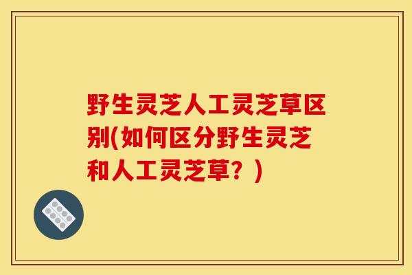 野生灵芝人工灵芝草区别(如何区分野生灵芝和人工灵芝草？)
