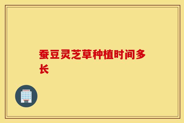 蚕豆灵芝草种植时间多长