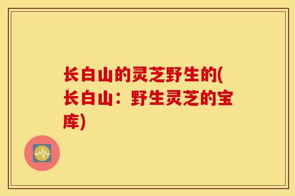 长白山的灵芝野生的(长白山：野生灵芝的宝库)