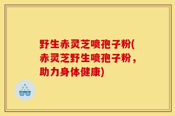 野生赤灵芝喷孢子粉(赤灵芝野生喷孢子粉，助力身体健康)