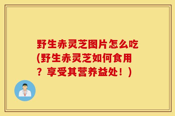 野生赤灵芝图片怎么吃(野生赤灵芝如何食用？享受其营养益处！)