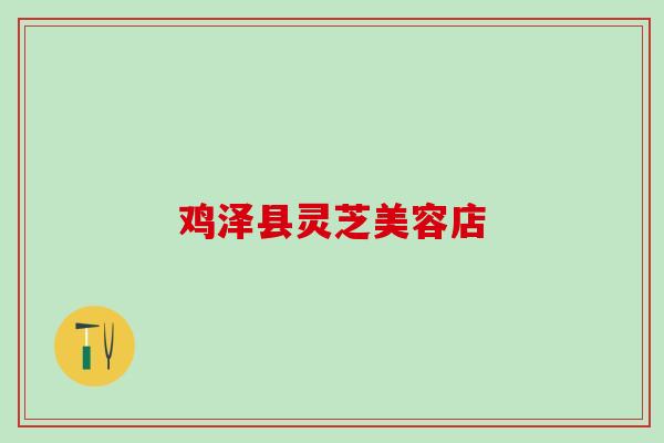 鸡泽县灵芝美容店