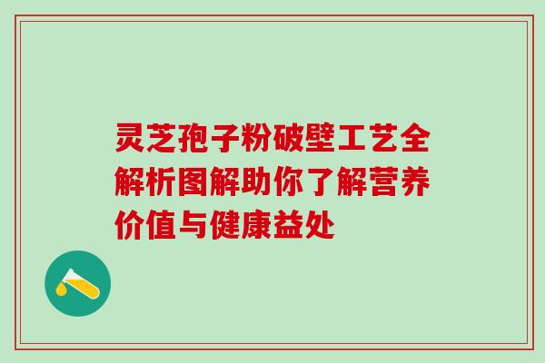 灵芝孢子粉破壁工艺全解析图解助你了解营养价值与健康益处 灵芝孢子粉破壁工艺全解析图解助你了解营养价值与健康益处
